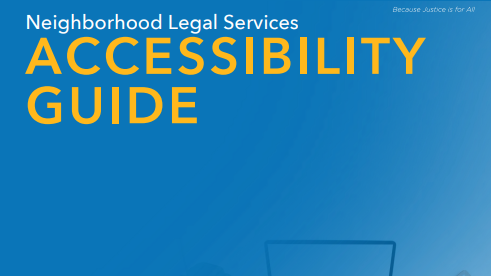 Developing accessible content, a guide by NLS